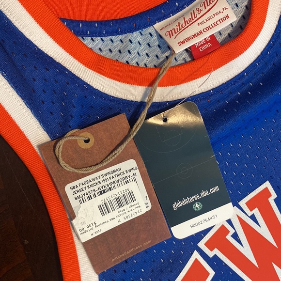 MITCHELL & NESS PATRICK EWING HARDWOOD CLASSIC JERSEY BLENDED - Picture 2 of 4